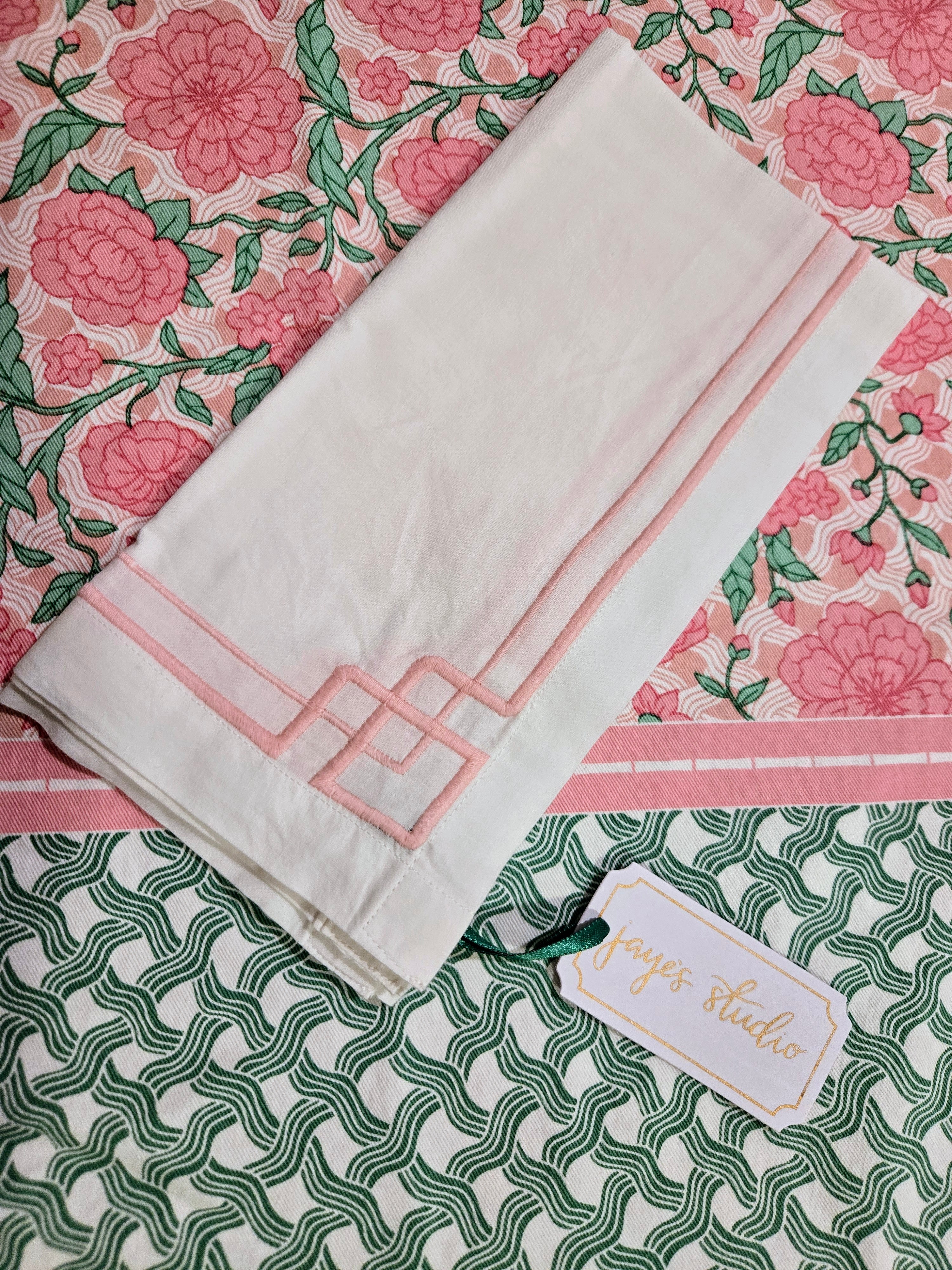 Interlocking Key Napkins- Set of 4