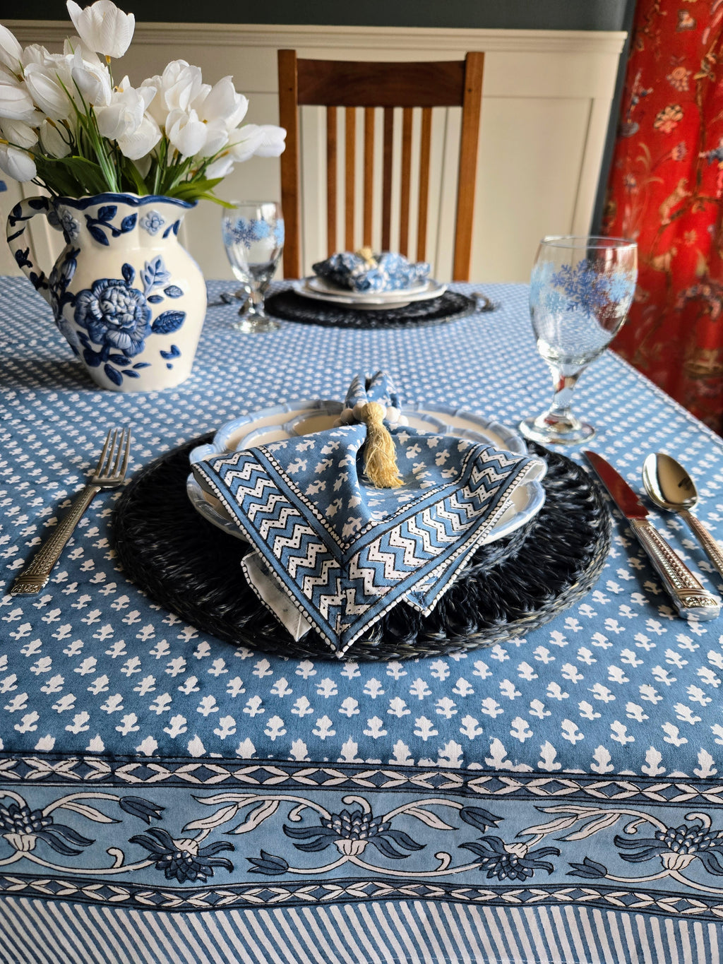 Tablecloth Anouk Blue