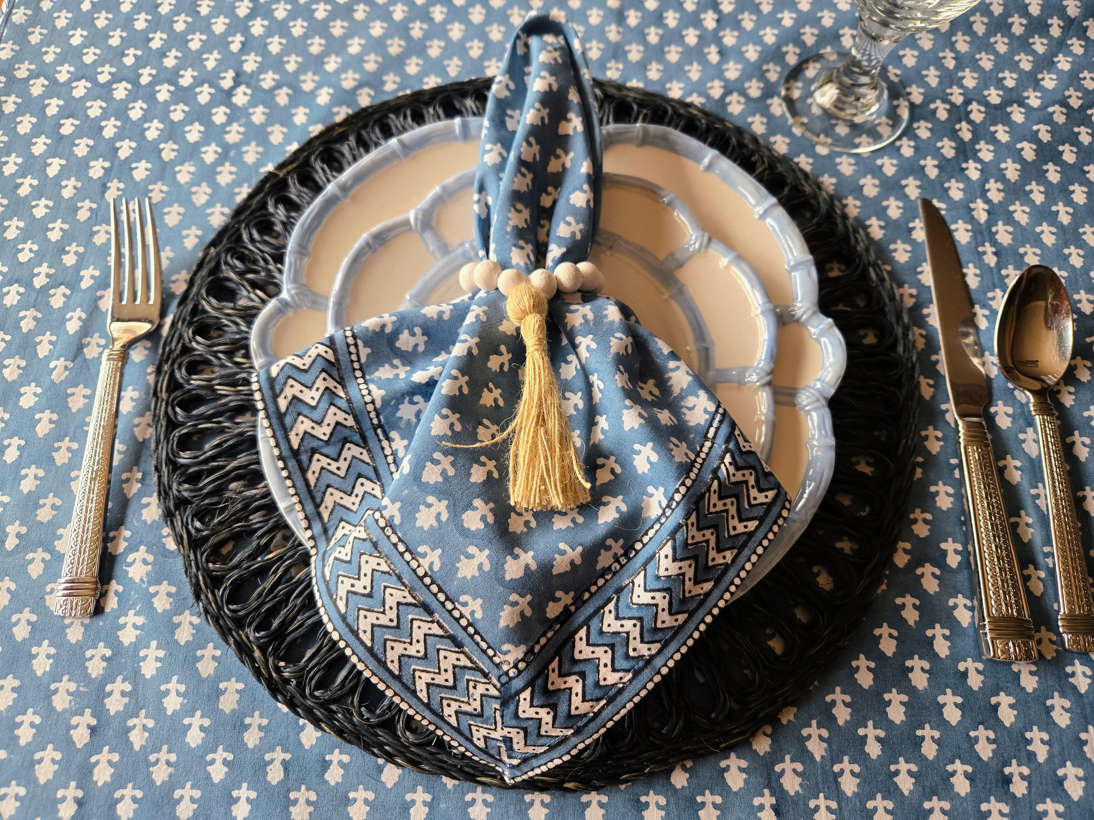 Napkin Anouk Blue - Set of 4