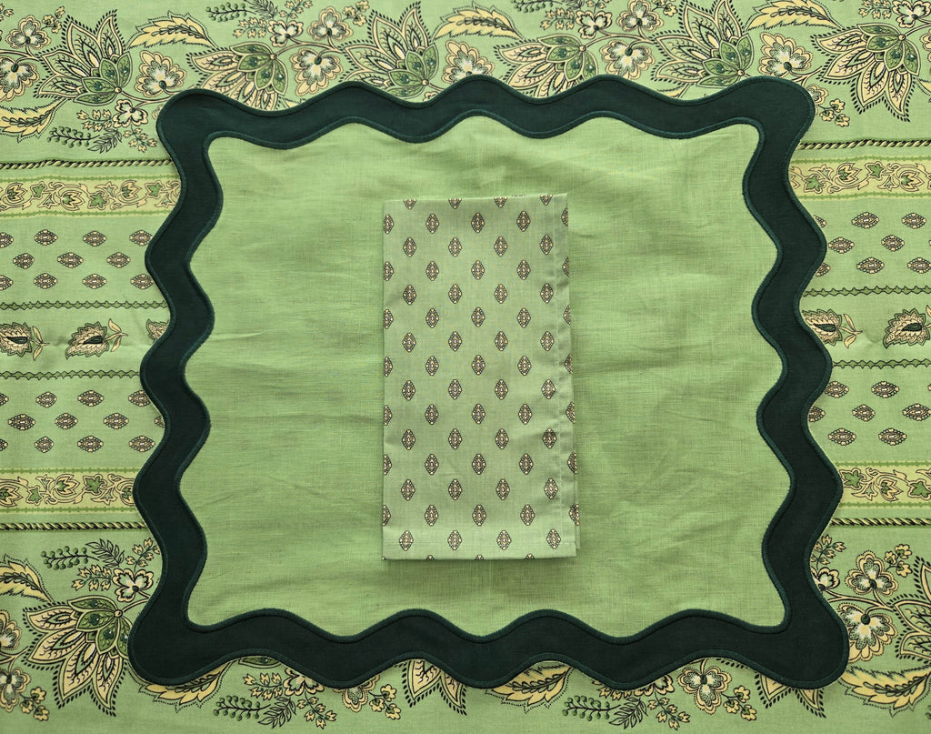 Lisa Tablecloth Pistachio