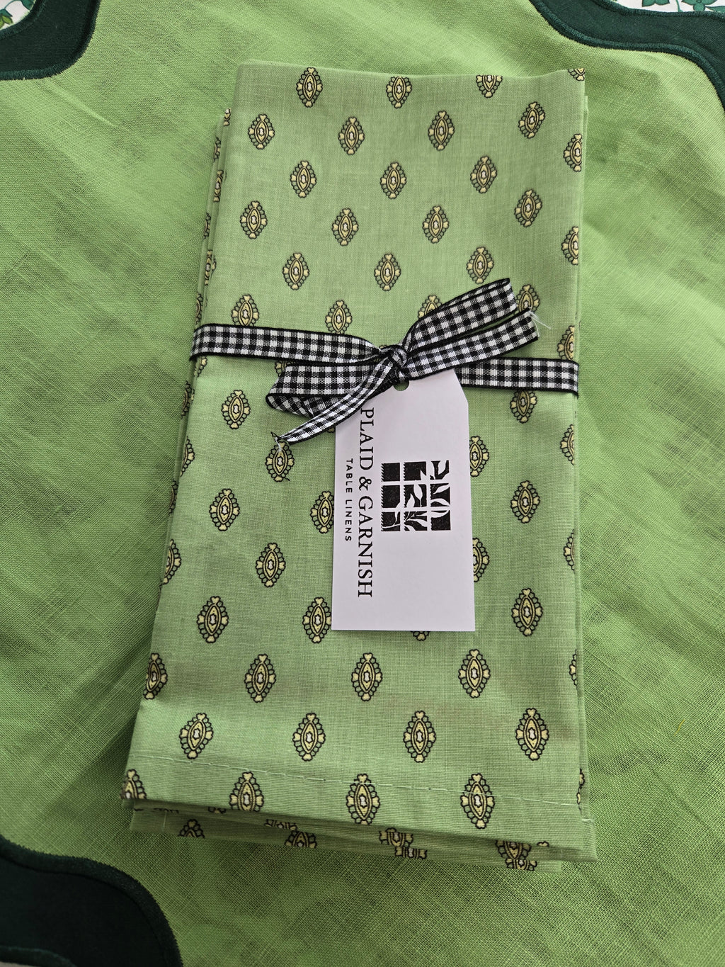 Lisa Napkin Pistachio - Set of 4