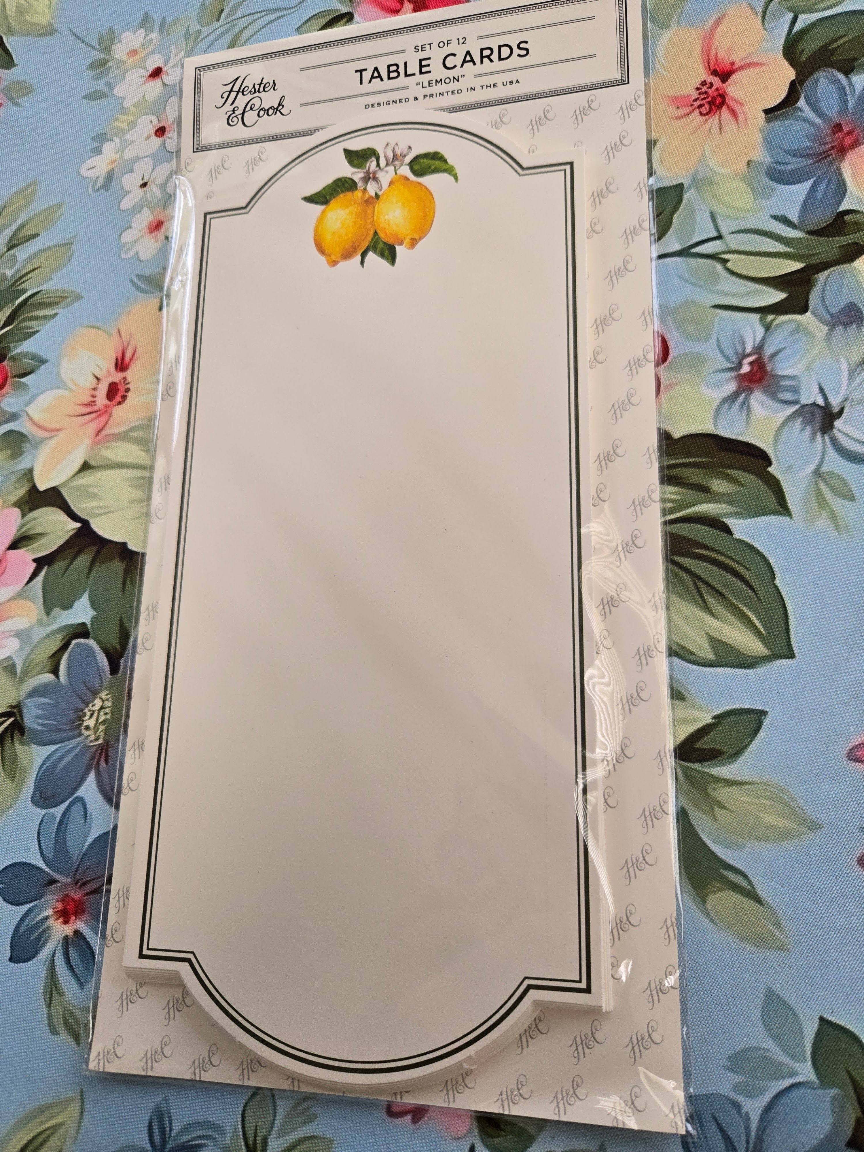 Paper Table Accent Cards - Pad of 12