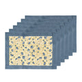 Meadows Blue & Green Placemats - Set of 6