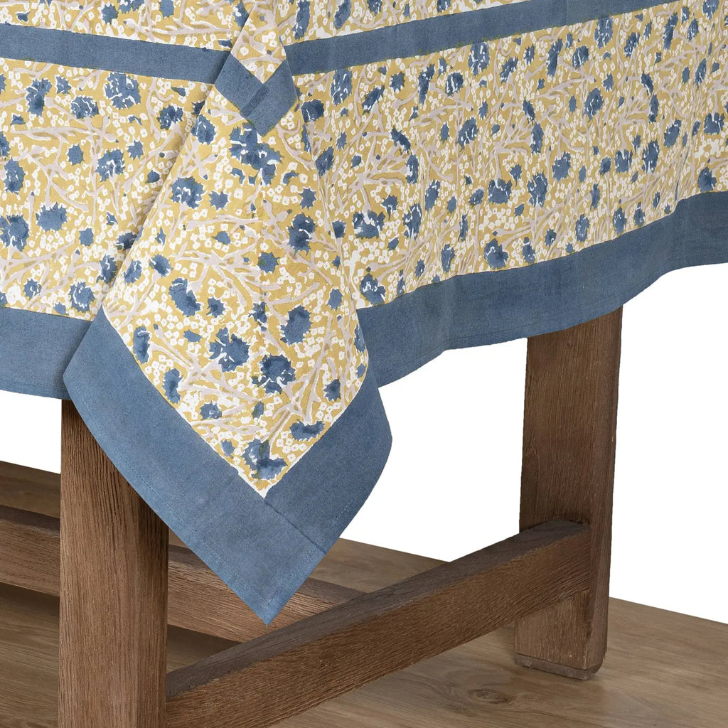 Meadows Blue & Green Tablecloth