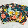 Winter Floral Cloth Napkin - Set of 4