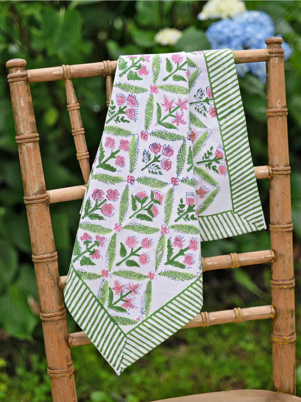 Gazebo Block Print Napkin - Set of 4