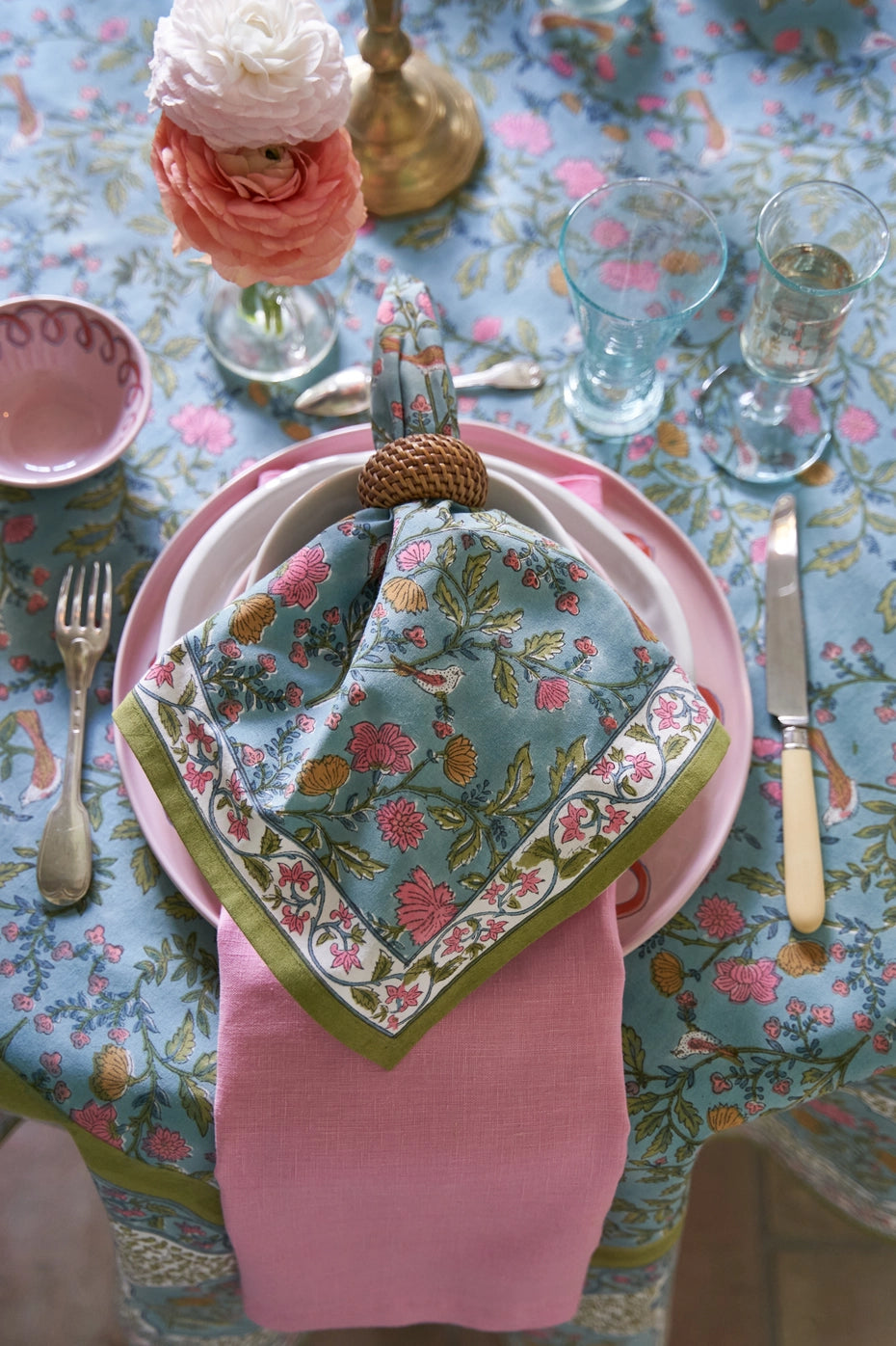 Everyday Napkin Peony - Set of 4