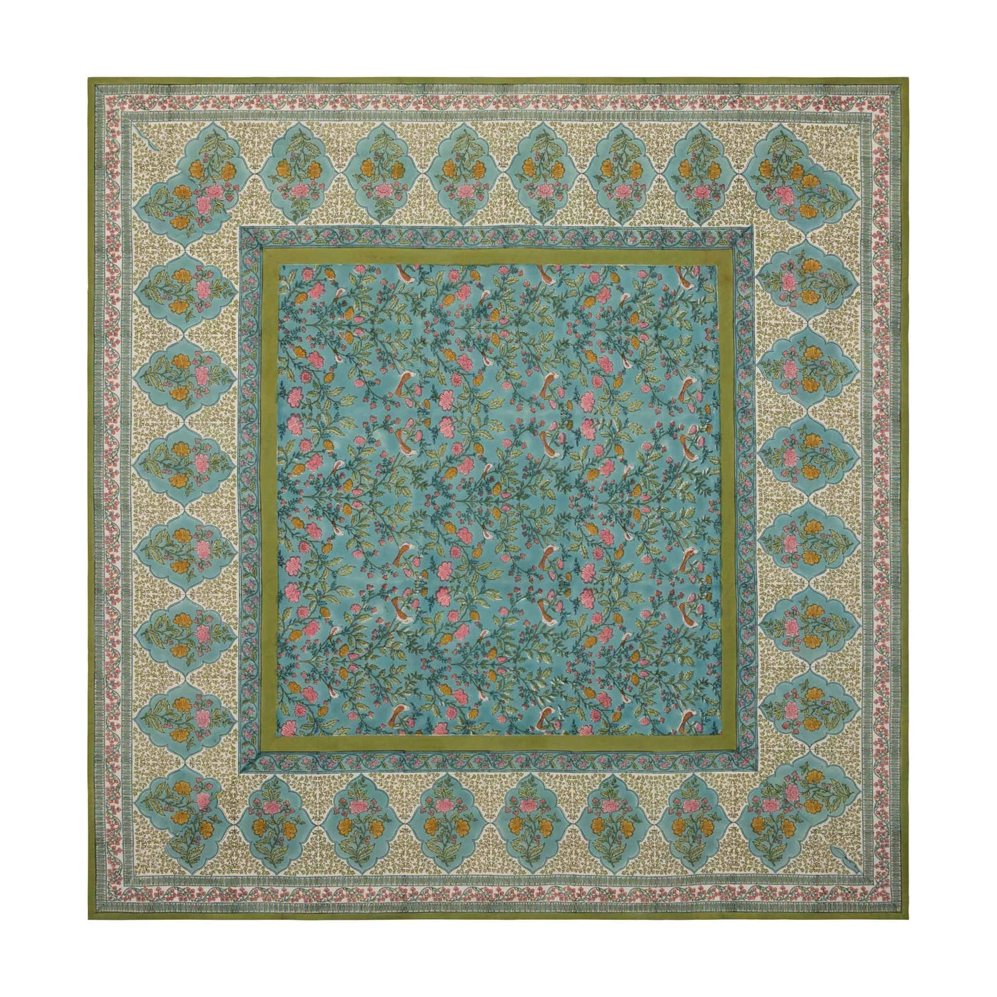 Giverny Multicolor Tablecloth