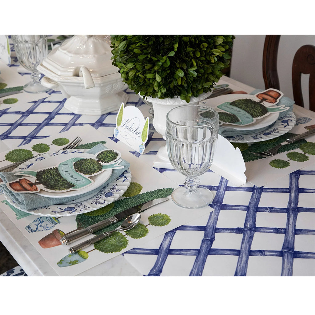 Botanical Paper Placemats Pad of 24