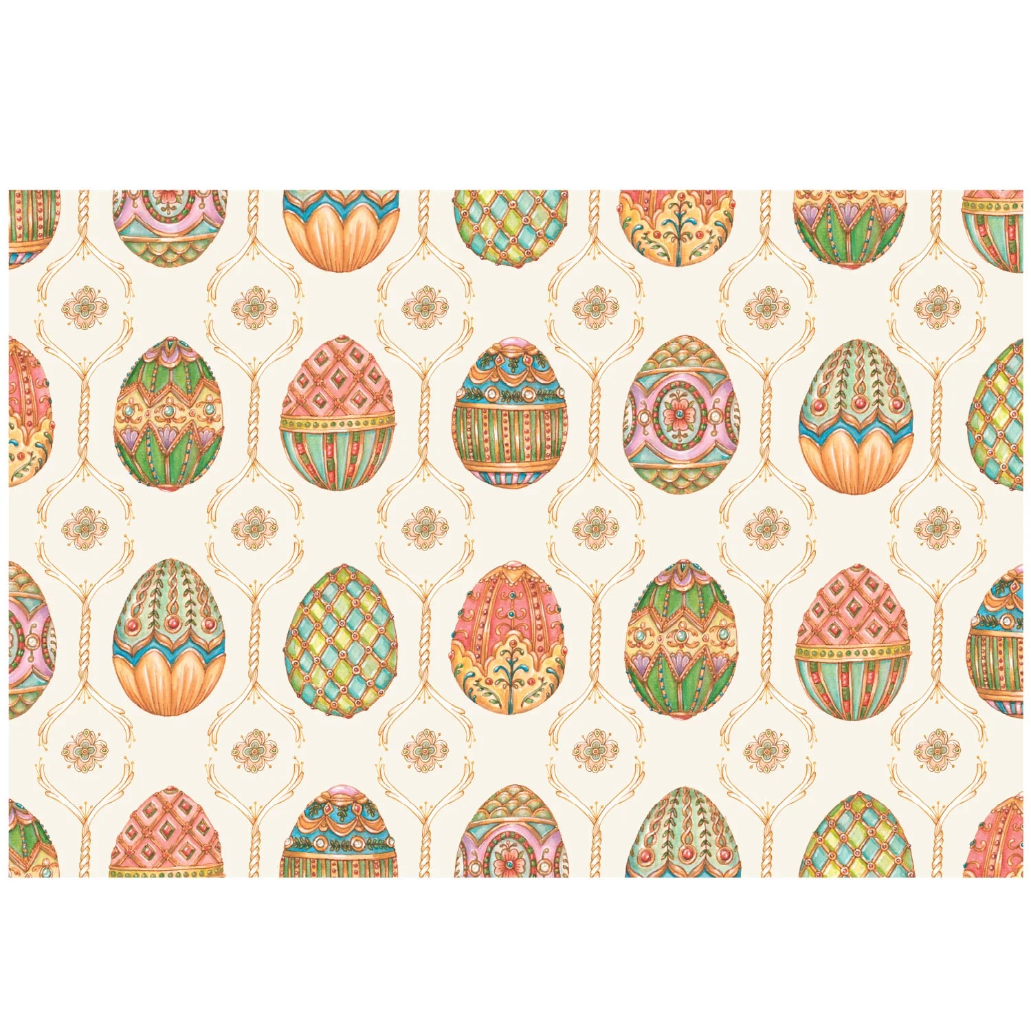 Holiday Paper Placemats Pad of 24
