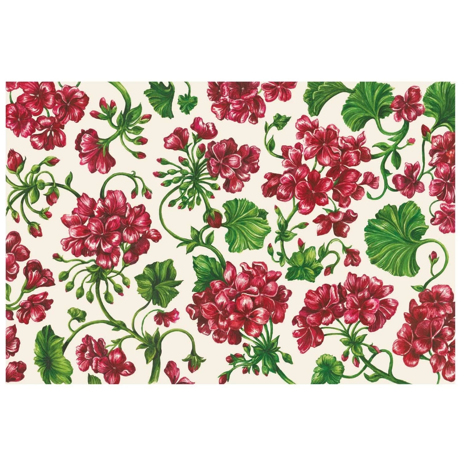 Botanical Paper Placemats Pad of 24