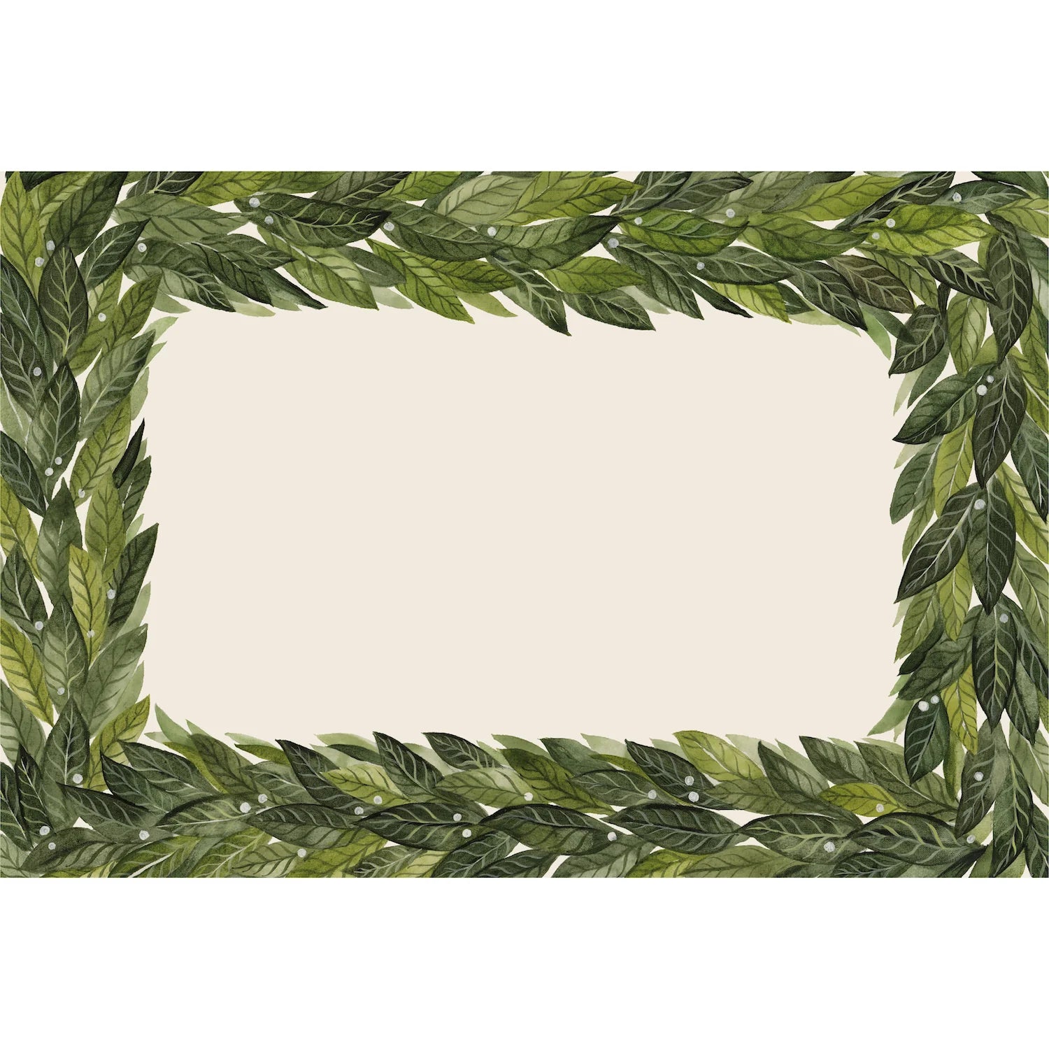 Botanical Paper Placemats Pad of 24