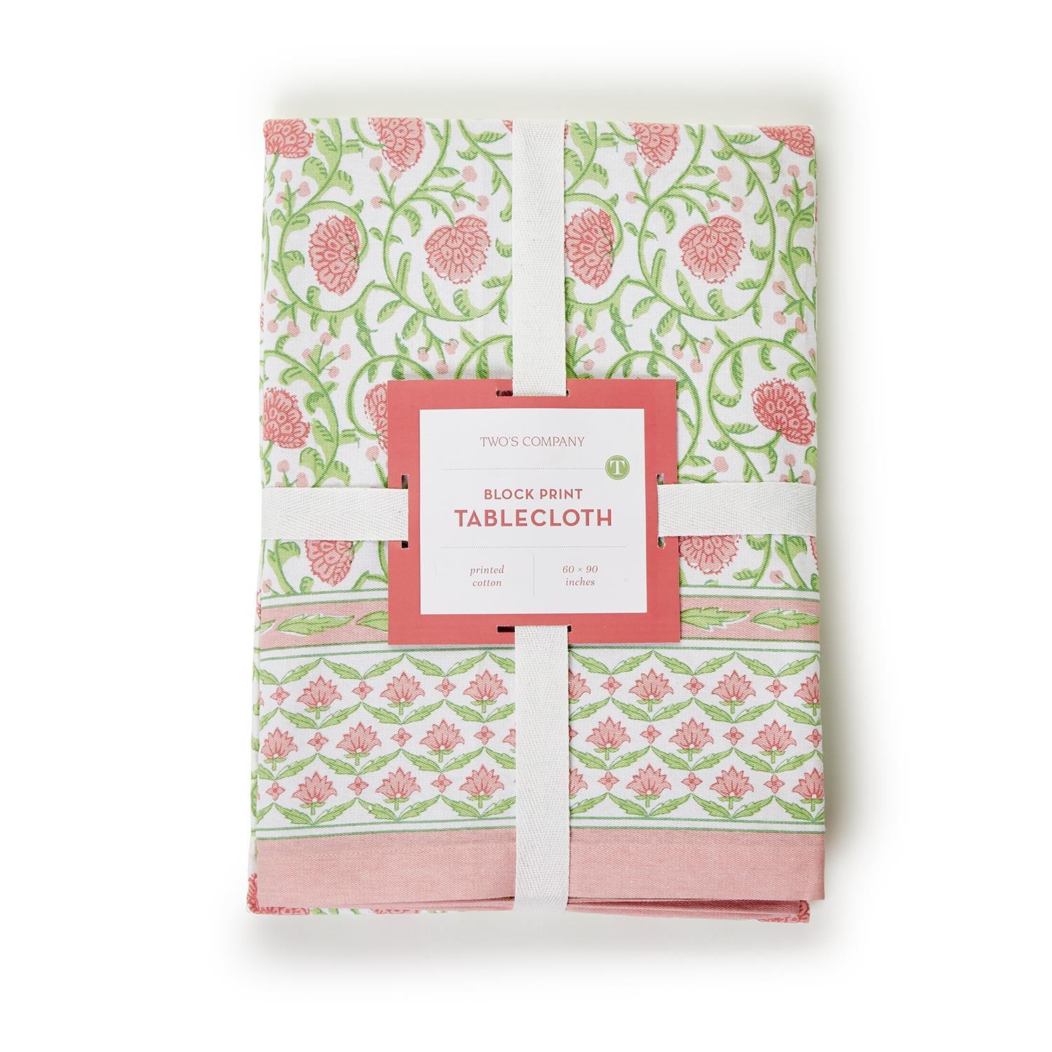 Floral Block Pretty Please Tablecloth