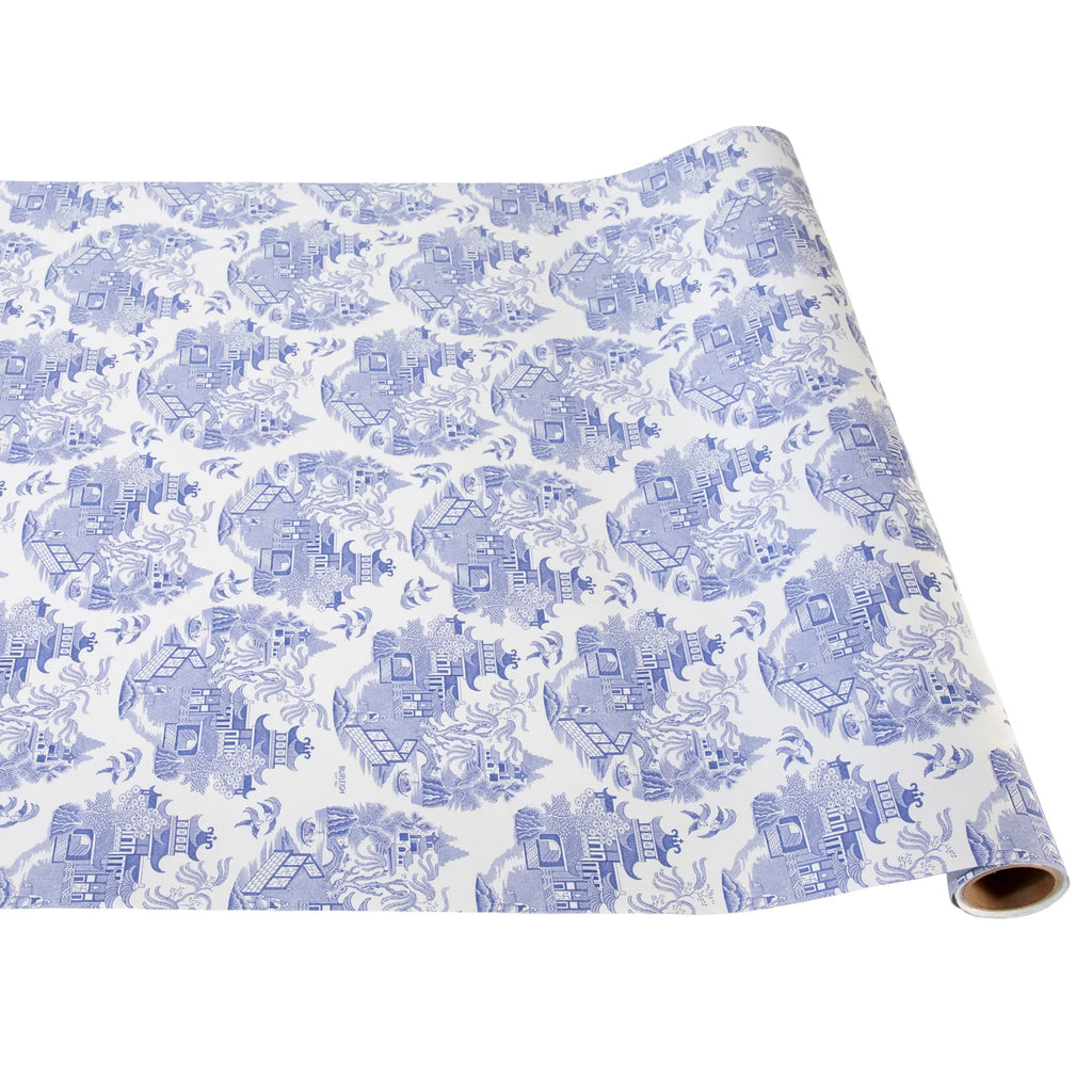 Blue Willow Paper Runner