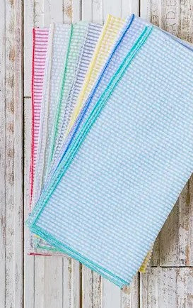Seersucker Cloth Napkin - Set of 8