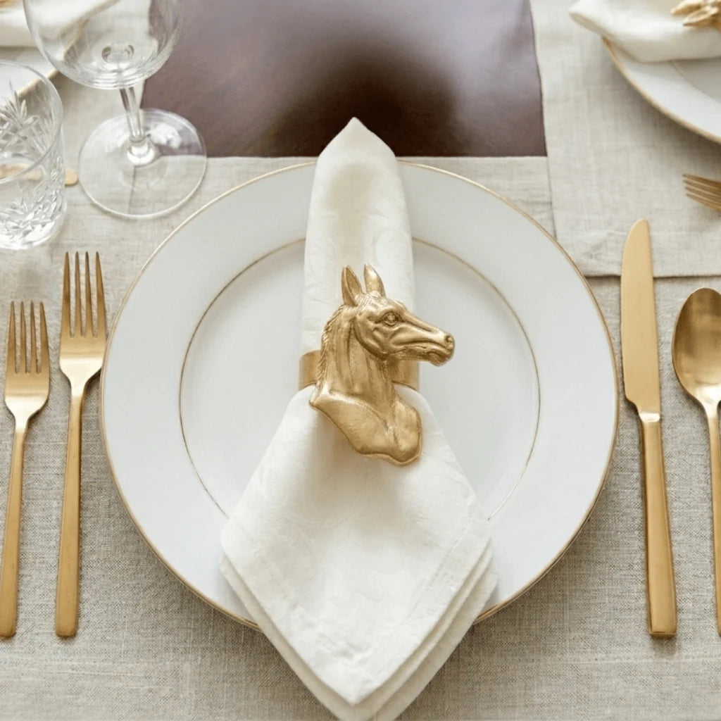 Horse Napkin Ring - Set of 4